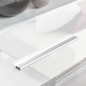 vidaXL Fünfteilige Wohnwand TV-Schrank mit LED-Beleuchtung Weiß vidaXL Fünfteilige Wohnwand TV-Schrank mit LED-Beleuchtung Weiß