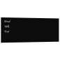 vidaXL Magnettafel Wandmontage Schwarz 80x30 cm Hartglas vidaXL Magnettafel Wandmontage Schwarz 80x30 cm Hartglas