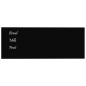 vidaXL Magnettafel Wandmontage Schwarz 80x30 cm Hartglas vidaXL Magnettafel Wandmontage Schwarz 80x30 cm Hartglas