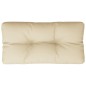 Palettenkissen Beige 70x40x12 cm Stoff Palettenkissen Beige 70x40x12 cm Stoff
