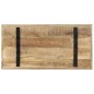 vidaXL Esstisch 120x60x76 cm Raues Mangoholz vidaXL Esstisch 120x60x76 cm Raues Mangoholz