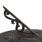 vidaXL Sonnenuhr Bronze 35,5 x 82 cm Kunststoff vidaXL Sonnenuhr Bronze 35,5 x 82 cm Kunststoff