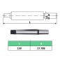 vidaXL Schnellspannbohrfutter MT2-B18 mit 16 mm Spannbereich vidaXL Schnellspannbohrfutter MT2-B18 mit 16 mm Spannbereich