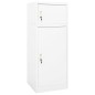 vidaXL Sattelschrank Weiß 53x53x140 cm Stahl vidaXL Sattelschrank Weiß 53x53x140 cm Stahl