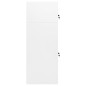 vidaXL Sattelschrank Weiß 53x53x140 cm Stahl vidaXL Sattelschrank Weiß 53x53x140 cm Stahl