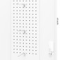 vidaXL Sattelschrank Weiß 53x53x140 cm Stahl vidaXL Sattelschrank Weiß 53x53x140 cm Stahl