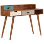 vidaXL Schreibtisch 110 x 50 x 90 cm Akazienholz Massiv vidaXL Schreibtisch 110 x 50 x 90 cm Akazienholz Massiv