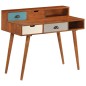 vidaXL Schreibtisch 110 x 50 x 90 cm Akazienholz Massiv vidaXL Schreibtisch 110 x 50 x 90 cm Akazienholz Massiv