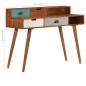 vidaXL Schreibtisch 110 x 50 x 90 cm Akazienholz Massiv vidaXL Schreibtisch 110 x 50 x 90 cm Akazienholz Massiv