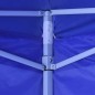 vidaXL Faltzelt mit 4 Wänden 3 x 3 m Blau vidaXL Faltzelt mit 4 Wänden 3 x 3 m Blau
