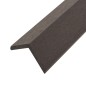 vidaXL Winkelleisten 5 Stk. WPC 170 cm Dunkelbraun vidaXL Winkelleisten 5 Stk. WPC 170 cm Dunkelbraun