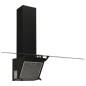 vidaXL Dunstabzugshaube 90 cm Stahl und Hartglas Schwarz vidaXL Dunstabzugshaube 90 cm Stahl und Hartglas Schwarz