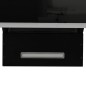 vidaXL Dunstabzugshaube 90 cm Stahl und Hartglas Schwarz vidaXL Dunstabzugshaube 90 cm Stahl und Hartglas Schwarz