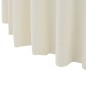 vidaXL 2 Stück Stretch-Tischdecken mit Rand Cremefarben 180 x 74 cm vidaXL 2 Stück Stretch-Tischdecken mit Rand Cremefarben 180 x 74 cm