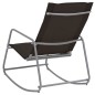 vidaXL Garten-Schaukelstuhl Schwarz 95x54x85 cm Textilene vidaXL Garten-Schaukelstuhl Schwarz 95x54x85 cm Textilene