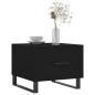 vidaXL Couchtische 2 Stk. Schwarz 50x50x40 cm Holzwerkstoff vidaXL Couchtische 2 Stk. Schwarz 50x50x40 cm Holzwerkstoff