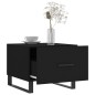 vidaXL Couchtische 2 Stk. Schwarz 50x50x40 cm Holzwerkstoff vidaXL Couchtische 2 Stk. Schwarz 50x50x40 cm Holzwerkstoff