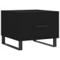 vidaXL Couchtische 2 Stk. Schwarz 50x50x40 cm Holzwerkstoff vidaXL Couchtische 2 Stk. Schwarz 50x50x40 cm Holzwerkstoff