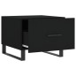 vidaXL Couchtische 2 Stk. Schwarz 50x50x40 cm Holzwerkstoff vidaXL Couchtische 2 Stk. Schwarz 50x50x40 cm Holzwerkstoff