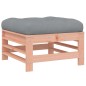 vidaXL Gartenhocker mit Kissen 2 Stk. Massivholz Douglasie vidaXL Gartenhocker mit Kissen 2 Stk. Massivholz Douglasie