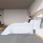 vidaXL Bettwäsche-Set Weiß 135x200 cm Leichte Mikrofaser vidaXL Bettwäsche-Set Weiß 135x200 cm Leichte Mikrofaser