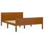 vidaXL Massivholzbett Honigbraun Kiefernholz 160x200 cm vidaXL Massivholzbett Honigbraun Kiefernholz 160x200 cm
