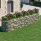 vidaXL Gabionen-Hochbeet Verzinktes Eisen 500x100x100 cm vidaXL Gabionen-Hochbeet Verzinktes Eisen 500x100x100 cm