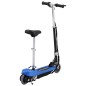 vidaXL E-Scooter mit Sitz 120 W Blau vidaXL E-Scooter mit Sitz 120 W Blau