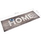 vidaXL Küchenbodenmatte Waschbar Home 60x180 cm vidaXL Küchenbodenmatte Waschbar Home 60x180 cm