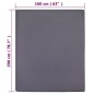 vidaXL Spannbettlaken 2 Stk. Jersey Anthrazit 160x200 cm Baumwolle vidaXL Spannbettlaken 2 Stk. Jersey Anthrazit 160x200 cm Baumwolle
