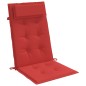 vidaXL Hochlehner-Auflagen 2 Stk. Rot Oxford-Gewebe vidaXL Hochlehner-Auflagen 2 Stk. Rot Oxford-Gewebe