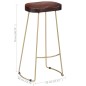 vidaXL Gavin Barhocker 2 Stk. Massivholz Mango vidaXL Gavin Barhocker 2 Stk. Massivholz Mango