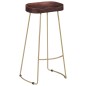vidaXL Gavin Barhocker 2 Stk. Massivholz Mango vidaXL Gavin Barhocker 2 Stk. Massivholz Mango