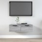 vidaXL Wandschrank Grau Sonoma 68x30x20 cm Holzwerkstoff vidaXL Wandschrank Grau Sonoma 68x30x20 cm Holzwerkstoff