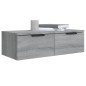 vidaXL Wandschrank Grau Sonoma 68x30x20 cm Holzwerkstoff vidaXL Wandschrank Grau Sonoma 68x30x20 cm Holzwerkstoff