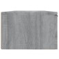 vidaXL Wandschrank Grau Sonoma 68x30x20 cm Holzwerkstoff vidaXL Wandschrank Grau Sonoma 68x30x20 cm Holzwerkstoff