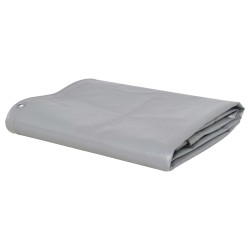 vidaXL Abdeckplane 650 g/m² 3x4 m Grau