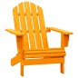 vidaXL Adirondack-Gartenstuhl Massivholz Tanne Orange vidaXL Adirondack-Gartenstuhl Massivholz Tanne Orange