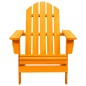 vidaXL Adirondack-Gartenstuhl Massivholz Tanne Orange vidaXL Adirondack-Gartenstuhl Massivholz Tanne Orange