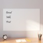 vidaXL Magnettafel Wandmontage Weiß 100x60 cm Hartglas vidaXL Magnettafel Wandmontage Weiß 100x60 cm Hartglas