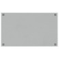 vidaXL Magnettafel Wandmontage Weiß 100x60 cm Hartglas vidaXL Magnettafel Wandmontage Weiß 100x60 cm Hartglas