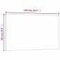 vidaXL Magnettafel Wandmontage Weiß 100x60 cm Hartglas vidaXL Magnettafel Wandmontage Weiß 100x60 cm Hartglas