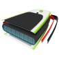 vidaXL Aufblasbares Stand Up Paddle Board Set Grün und Weiß vidaXL Aufblasbares Stand Up Paddle Board Set Grün und Weiß