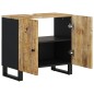 vidaXL Waschbeckenunterschrank Massivholz Mango und Holzwerkstoff vidaXL Waschbeckenunterschrank Massivholz Mango und Holzwerkstoff