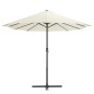 vidaXL Sonnenschirm mit Aluminium-Mast 460 x 270 cm Sand vidaXL Sonnenschirm mit Aluminium-Mast 460 x 270 cm Sand