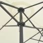 vidaXL Sonnenschirm mit Aluminium-Mast 460 x 270 cm Sand vidaXL Sonnenschirm mit Aluminium-Mast 460 x 270 cm Sand