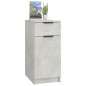 vidaXL Schreibtischschrank Betongrau 33,5x50x75 cm Holzwerkstoff vidaXL Schreibtischschrank Betongrau 33,5x50x75 cm Holzwerkstoff