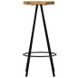 vidaXL Barhocker 4 Stk. Massivholz Mango vidaXL Barhocker 4 Stk. Massivholz Mango