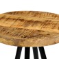 vidaXL Barhocker 4 Stk. Massivholz Mango vidaXL Barhocker 4 Stk. Massivholz Mango