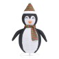 vidaXL Weihnachtsdeko Pinguin LED Luxus-Gewebe 120 cm vidaXL Weihnachtsdeko Pinguin LED Luxus-Gewebe 120 cm